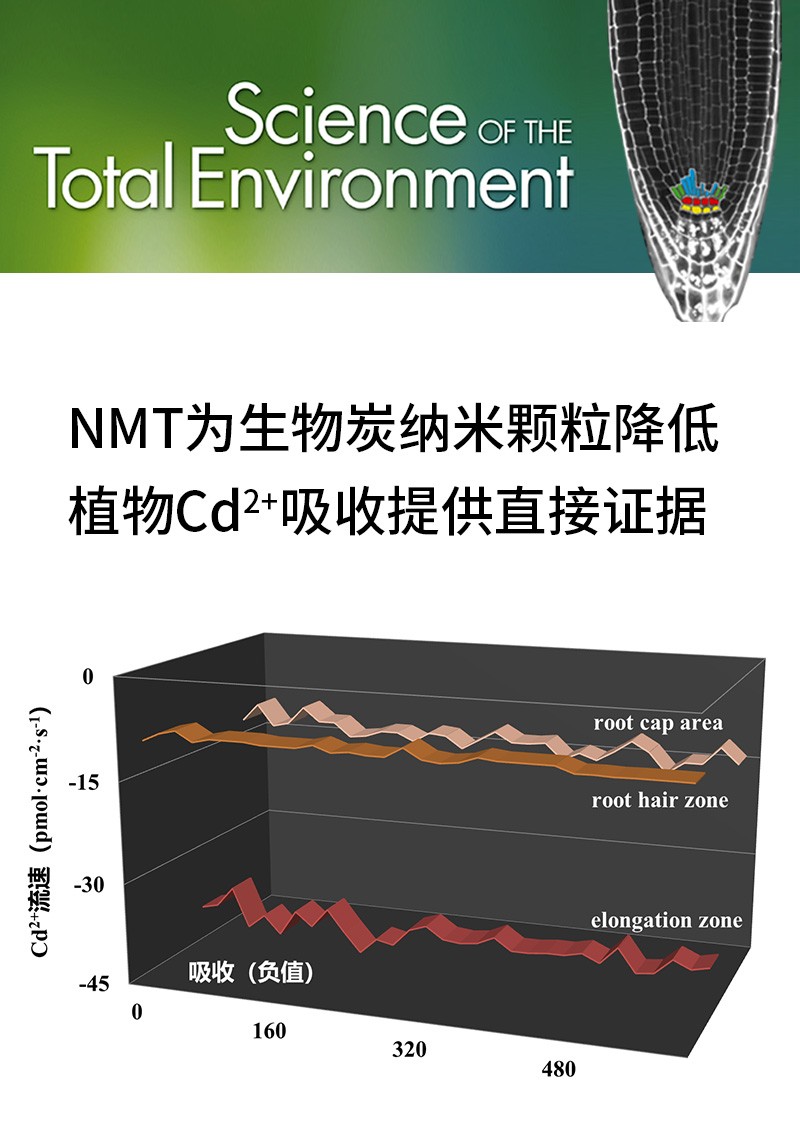 NMT為生物炭納米顆粒降低植物Cd2+吸收提供直接證據(jù)